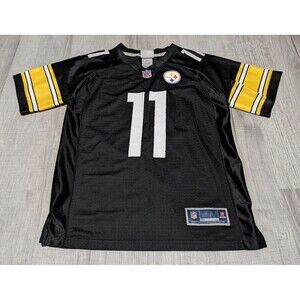 Pittsburgh Steelers #11 Claypool  Black Youth Fanatics Jersey Sz Medium Pro Line